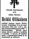 Record image of Heikki Heikinpoika Ollikainen