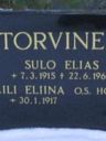 Record image of Aili Elina Torvinen (born Holck)