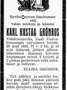 Record image of Karl Gustaf Grönros