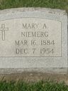 Record image of Mary A. Niemerg