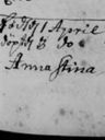 Record image of Anna Christina "Anna Stina" Östedt (o.s. Borg)