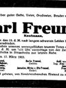 Record image of Jakob Karl Freund