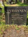 Record image of Eeva Loviisa Väyrynen (born Hiltunen)