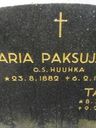 Record image of Maria Yrjöntytär Paksujalka (born Huuhka)