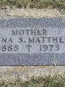 Record image of Anna S Matthes (geb. Taufen)
