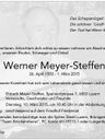 Record image of Werner Meyer-Steffen