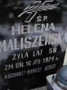 Record image of Helena Maliszewska (born Lemieszek)
