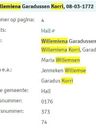 Record image of Willemina Alberts (geboren Corrie)