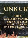 Record image of Anna Kaisa Erikintytär Unkuri (born Peltoniemi)