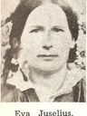 Record image of Eva Antoinette Juselius (born Sjöstedt)