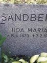 Record image of Ida Maria Sandberg (born Pietiläinen)