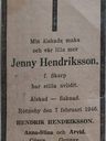 Record image of Jenny Kristina Henriksson (born Skarp)