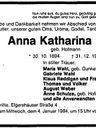 Record image of Anna Katharina Wahl (born Hofmann)