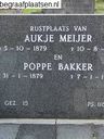 Record image of Aukje Bakker (geboren Meijer)