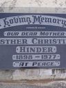 Record image of Esther Christina Hinder (nacida Hart)