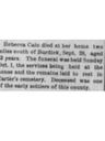 Record image of Rebecca Cain (born Sparks)