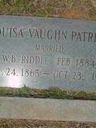 Record image of Louisa Vaughn Patrick