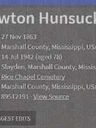 Record image of Thomas Newton Hunsucker