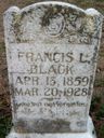 Record image of Francis J. Black (nacida Jones)