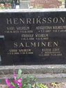 Record image of Augustina Wilhelmina Henriksson (o.s. Rönn)