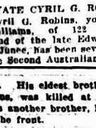 Record image of Cyril Guy ROBINS