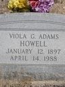 Record image of Viola Gibson Howell (rozená Adams)