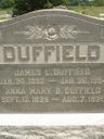 Record image of Anna Mary Barbara Duffield (geb. Fox)