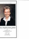 Record image of Mary Elizabeth Schluter (born Coulson)