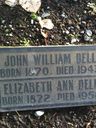 Record image of Elizabeth Anne Dell (born Robinson)