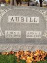 Record image of Anna Susan Aubill (born Haas)