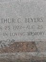 Record image of Arthur Carl Beyers