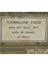 Record image of Caroline A Ford (born Anderson)