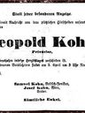 Record image of Leopold Kohn