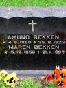 Record image of Maren Gurine Bekken (born Andreasdatter)