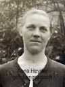 Record image of Anna Heyder (born Langenbach)