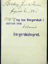 Record image of Jens Sørensen Broberg