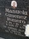 Record image of Manuela JIMENEZ ROMERO