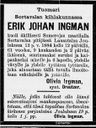 Record image of Erik Johan Ingman
