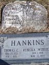 Record image of Rebecca Ann Hankins (born Webster)