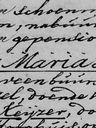 Record image of Maria Salomea Schaufelberger (born Geggus)