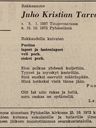 Record image of Johannes Kristian Antinpoika Tarvainen