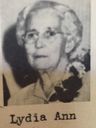 Record image of Lydia Ann Tuft (born Nilsson)