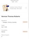 Record image of Norman Thomas Roberts