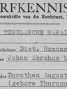 Record image of Petrus Terblanche Marais