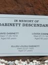Record image of Louisa Jane Dabinett (born Davey)