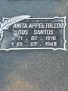 Record image of Anita dos Santos (geb. Appel)