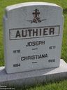 Record image of Marie Christine Authier (born Laliberte)