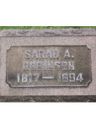 Record image of Sarah M. Robinson (born Aiken)
