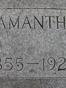 Record image of Martha Samantha (Mattie) Price (born Hudson)