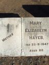 Record image of Mary Elizbeth Hayes (born Eva)